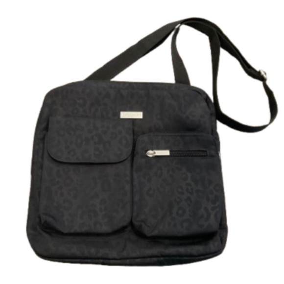 Baggallni Crossbody Black Animal Print Lightweight - Picture 2 of 8